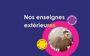 Les enseignes extérieures au Qwartz