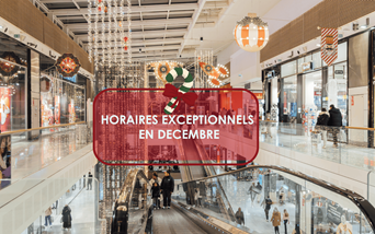 Horaires exceptionnels tous les dimanches de décembre !