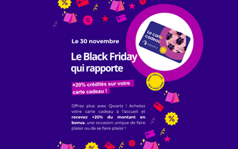 Le Black Friday qui rapporte !