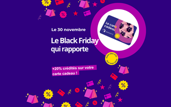 Le Black Friday qui rapporte !